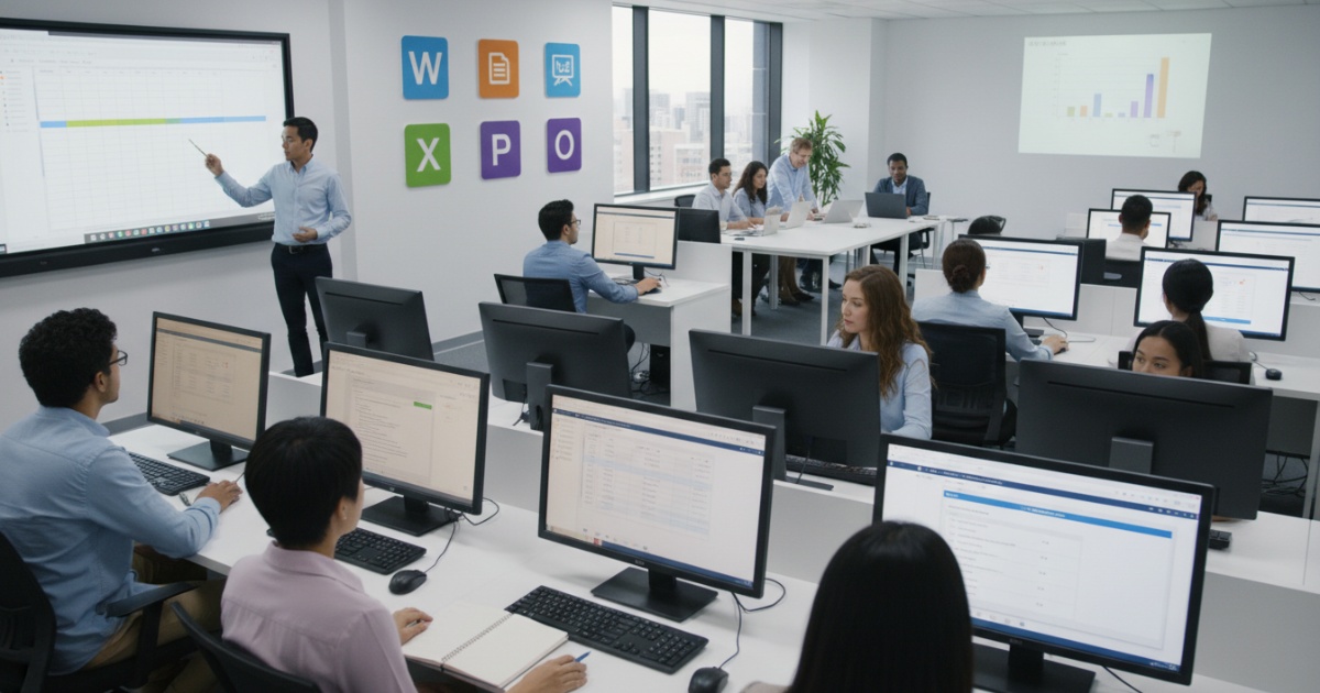 Các khóa học phổ biến tại các trung tâm tin học văn phòng