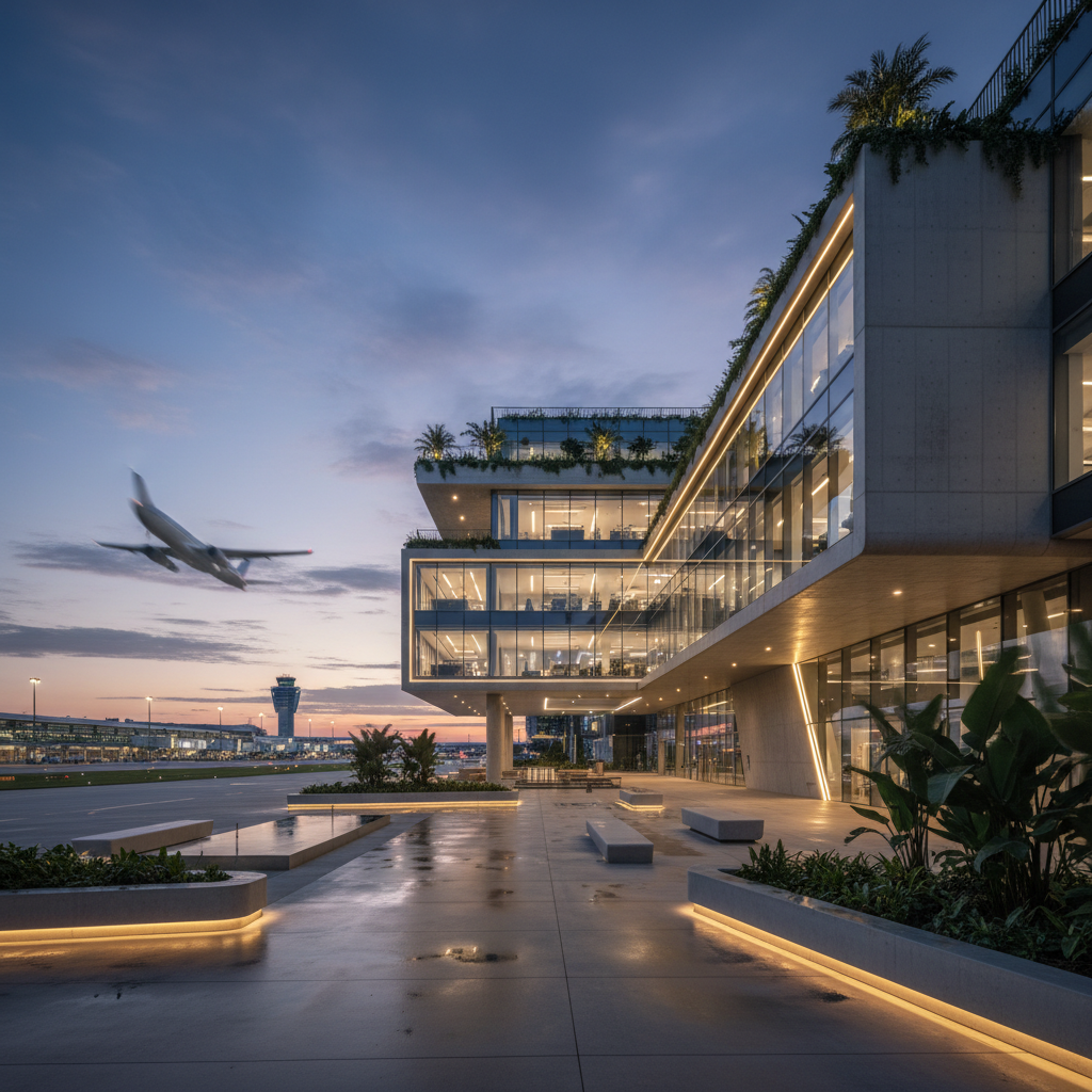 cho thuê văn phòng gần sân bay