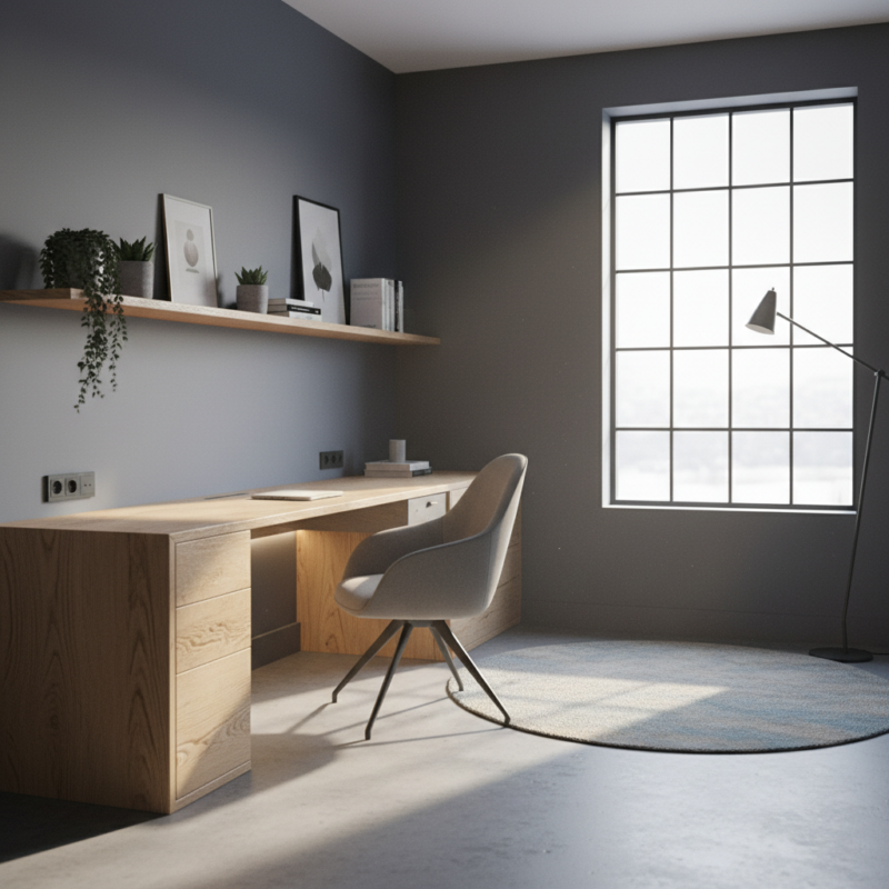 thiết kế văn phòng làm việc diện tích nhỏ