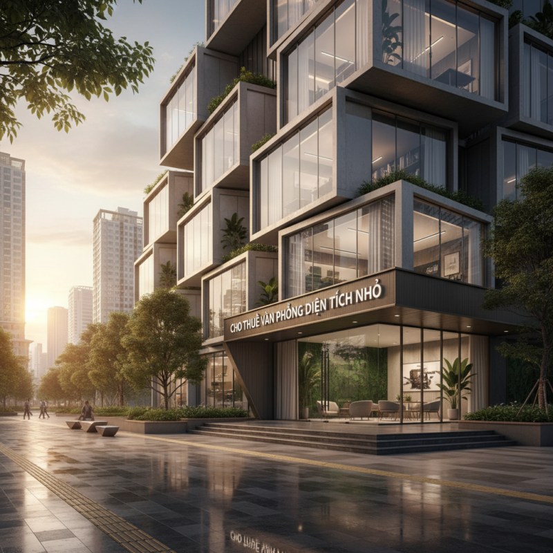 cho thuê văn phòng diện tích nhỏ