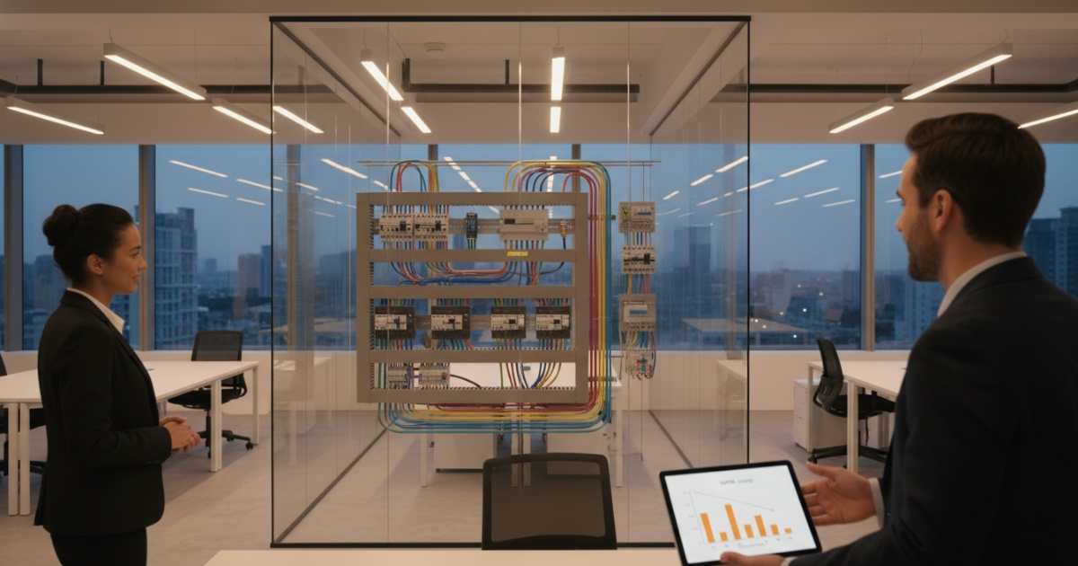 Lựa chọn văn phòng có hệ thống điện tối ưu và minh bạch