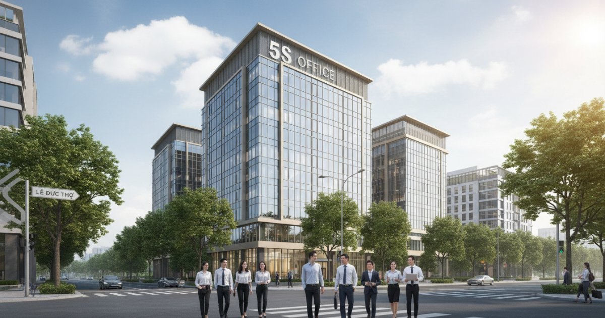 Tại sao nên chọn 5S Office khi thuê văn phòng Lê Đức Thọ