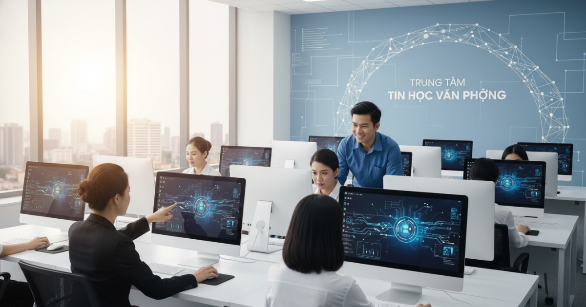 Tăng cường năng lực số với kỹ năng tin học văn phòng