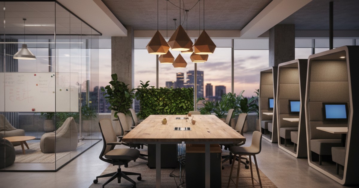 văn phòng linh hoạt