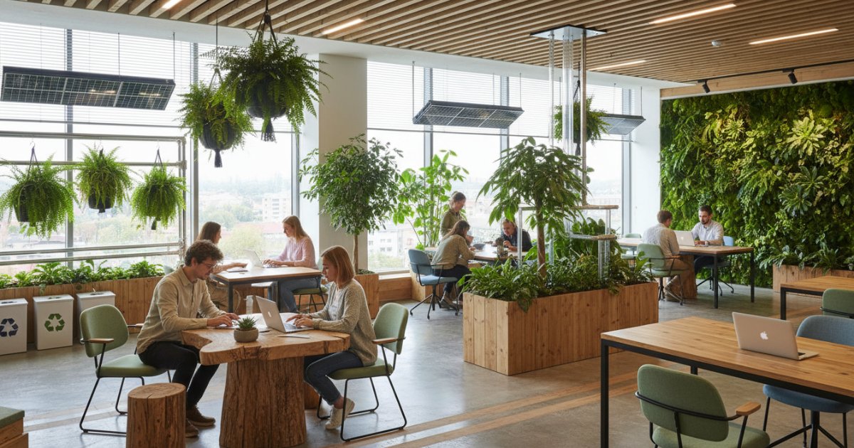 Văn phòng xanh và tính bền vững
