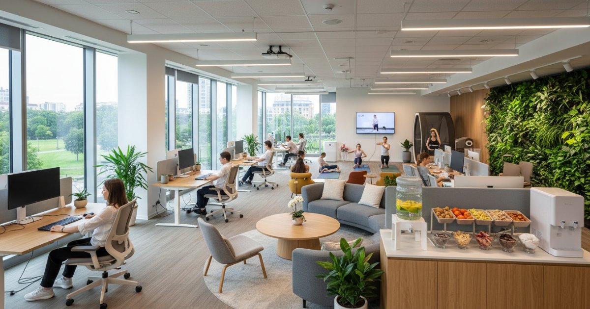 Yếu tố tiện nghi và sức khỏe cho nhân viên