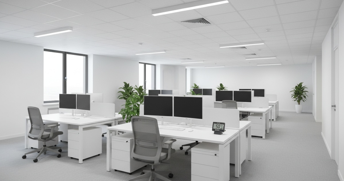 độ rọi tiêu chuẩn văn phòng