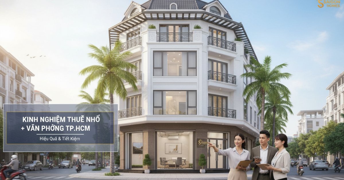 Kinh nghiệm tìm thuê nhà phố kết hợp văn phòng cho thuê tp.hcm hiệu quả