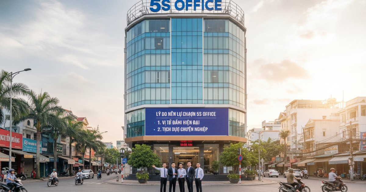 Lý do nên lựa chọn 5S Office khi thuê văn phòng đường Nguyễn Hoàng