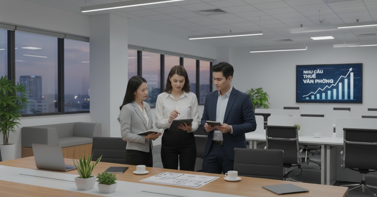 nhu cầu thuê văn phòng