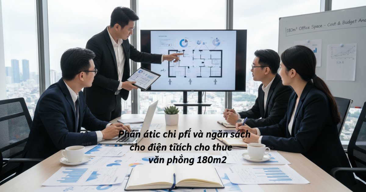 Phân tích chi phí và ngân sách cho diện tích cho thuê văn phòng 180m2