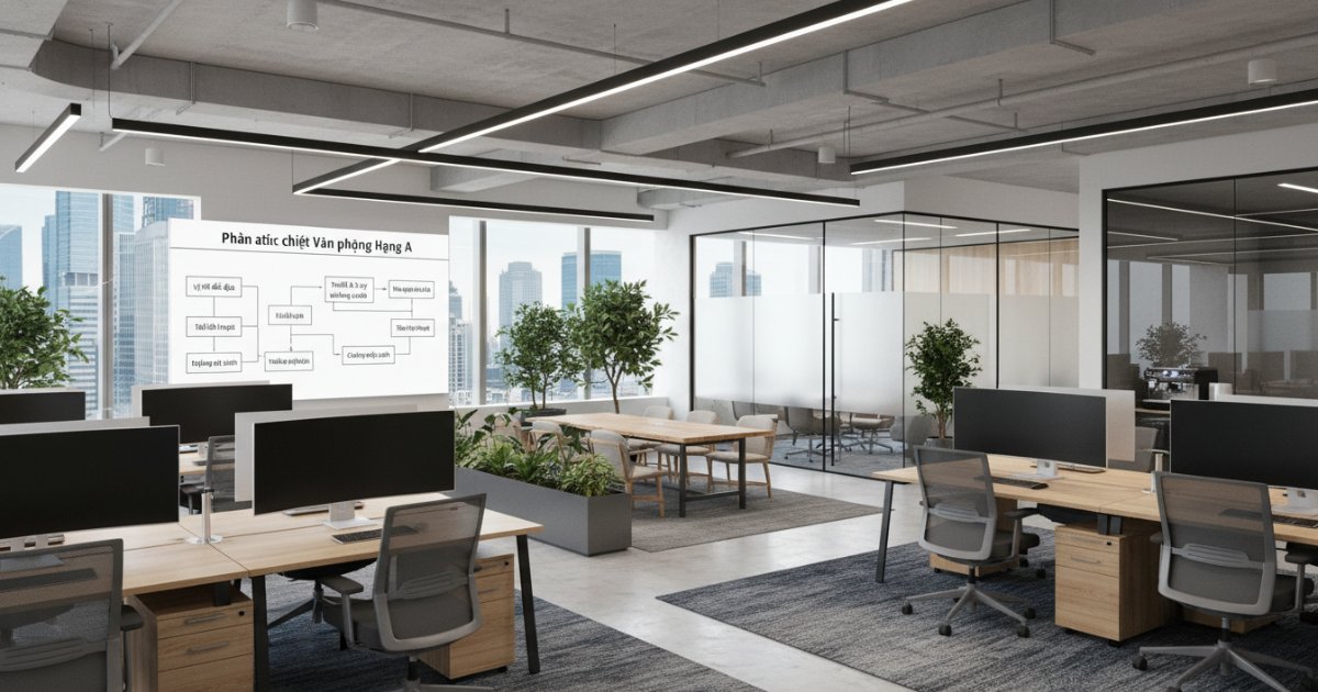 Phân tích chi tiết văn phòng hạng A trong hệ thống tiêu chuẩn