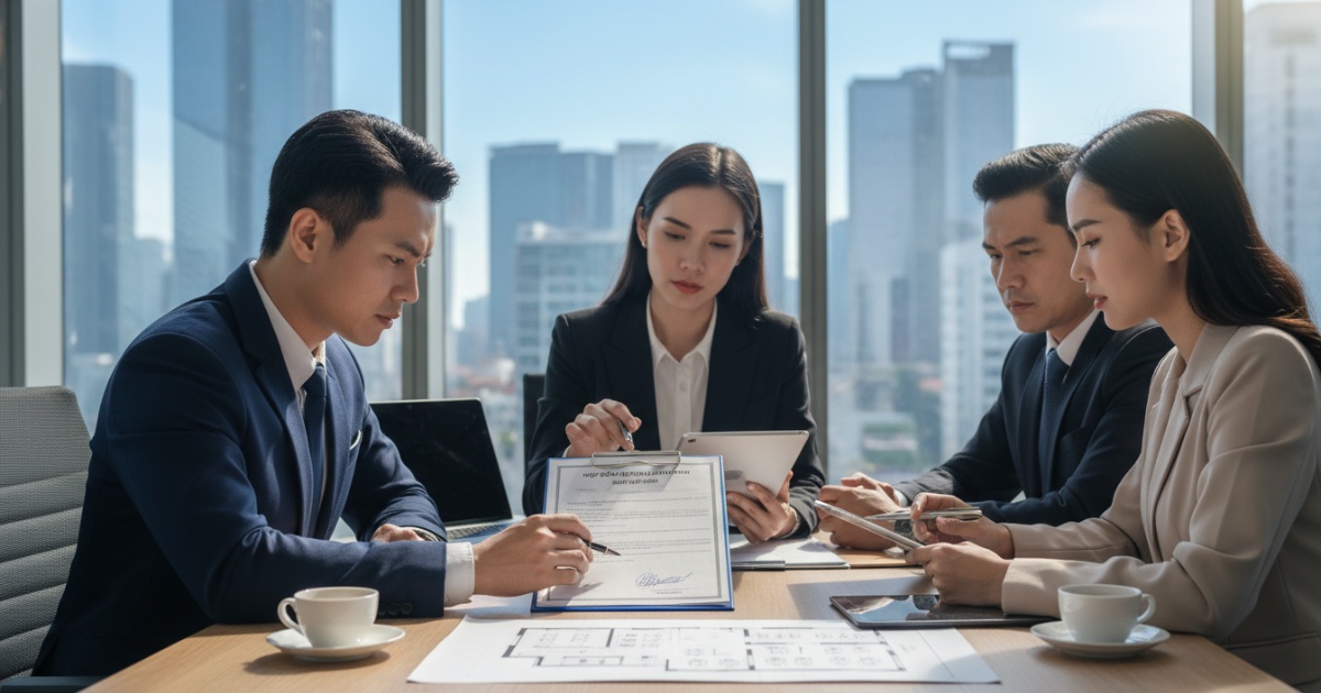 Quy trình làm việc chuyên nghiệp để chốt hợp đồng cho thuê văn phòng 400m2