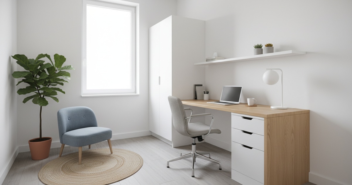 thiết kế văn phòng 10m2