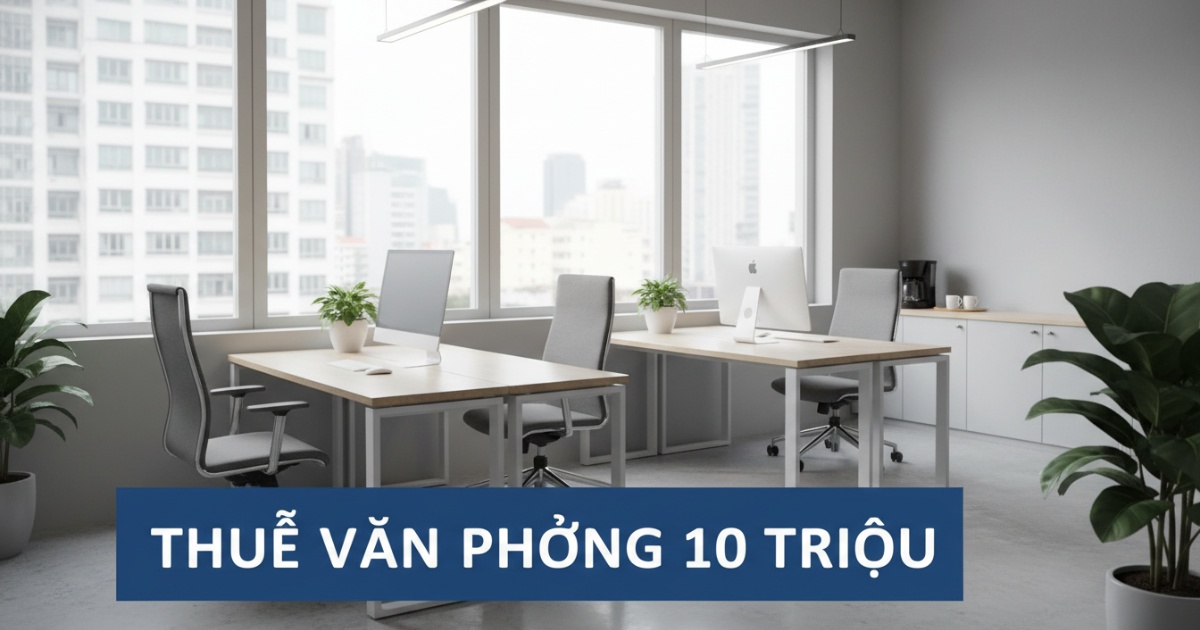 thuê văn phòng 10 triệu