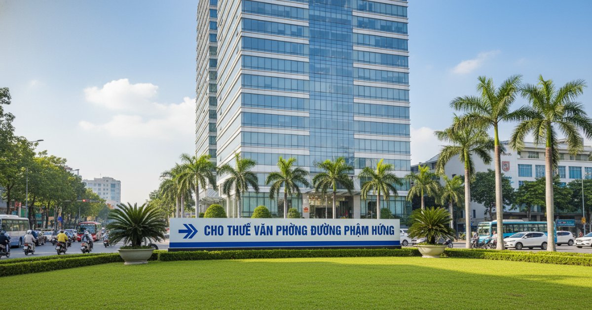 thuê văn phòng đường Phạm Hùng