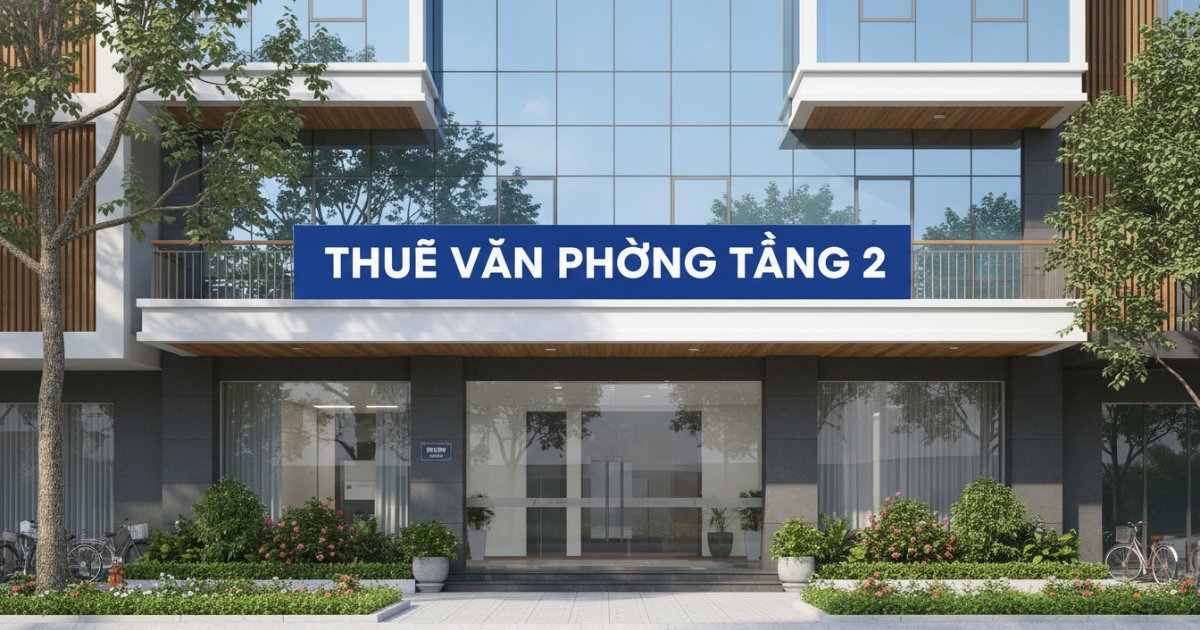 thuê văn phòng tầng 2