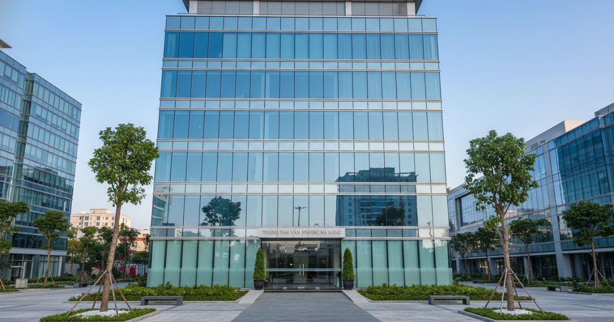 toà nhà văn phòng 8 tầng