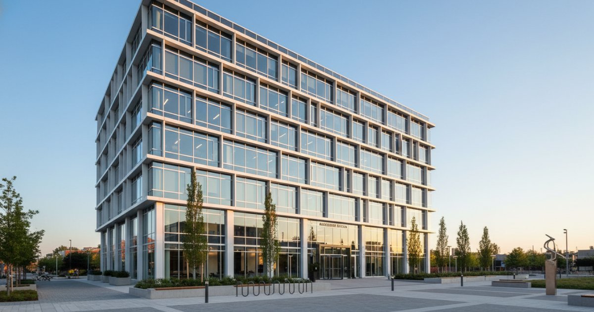 toà nhà văn phòng 9 tầng