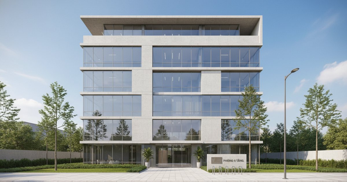 văn phòng 6 tầng