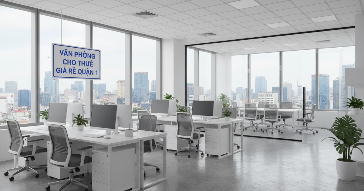 Văn phòng cho thuê giá rẻ Quận 1