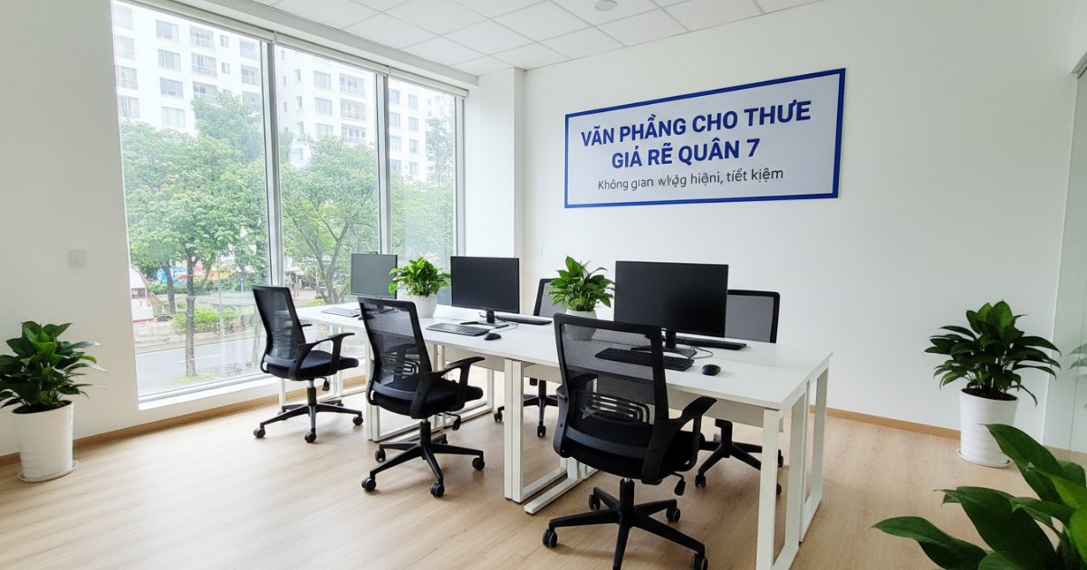 Văn phòng cho thuê giá rẻ Quận 7