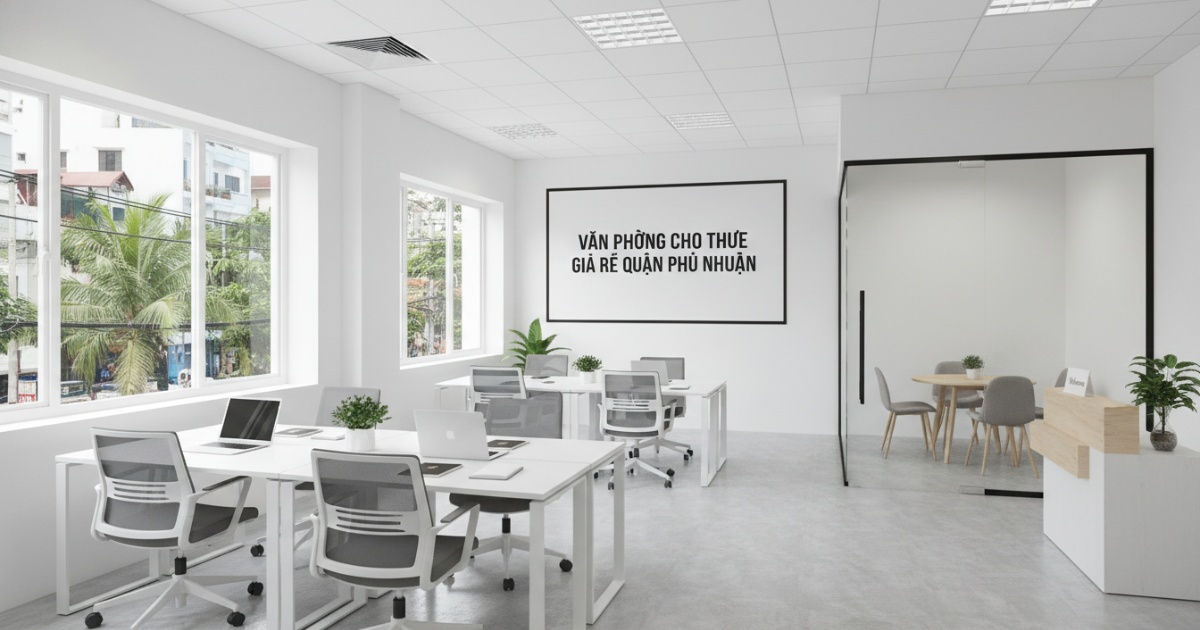 Văn phòng cho thuê giá rẻ Quận Phú Nhuận