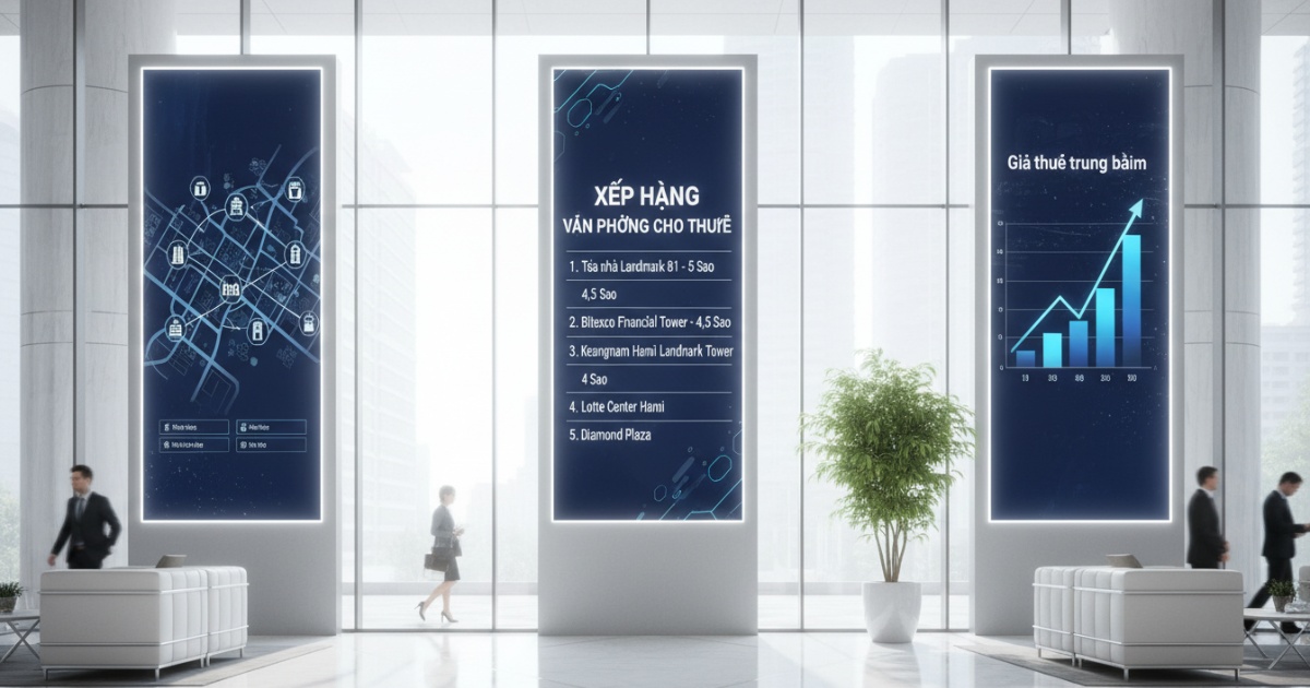 xếp hạng văn phòng cho thuê