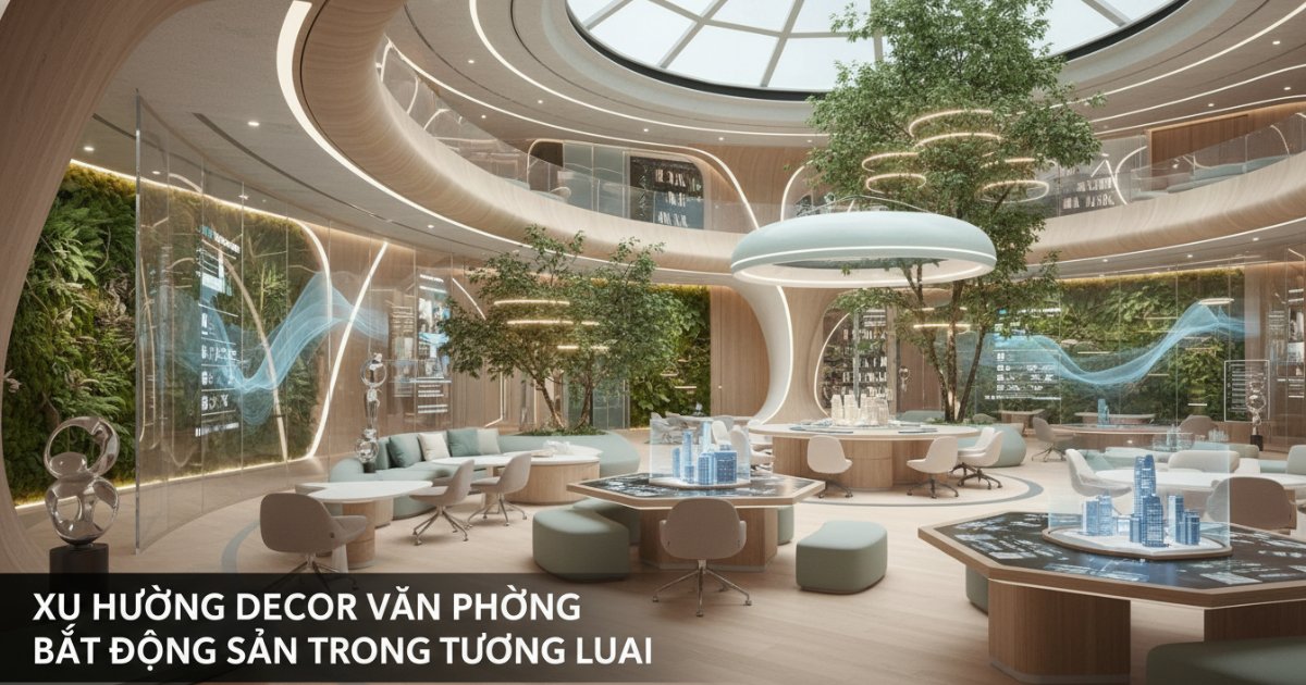 Xu hướng decor văn phòng bất động sản trong tương lai