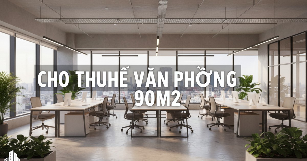 Cho thuê văn phòng 90m2
