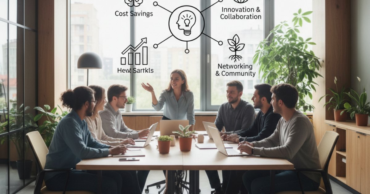 Lợi ích nổi bật của mô hình văn phòng chia sẻ