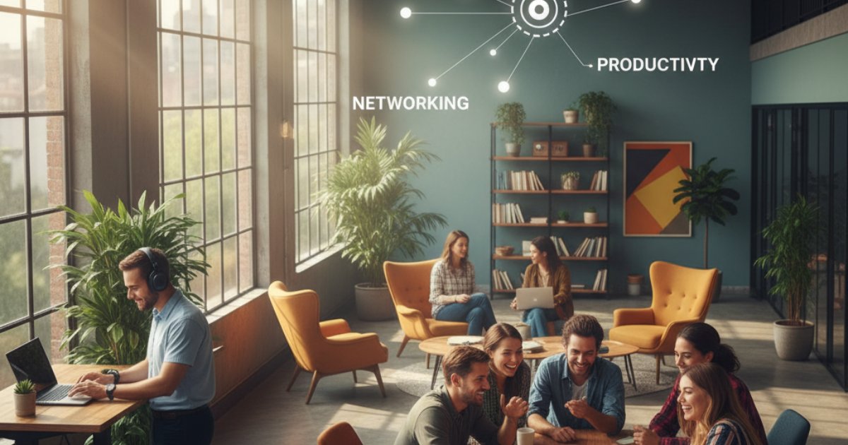 Những lợi ích vượt trội khi thuê văn phòng chung