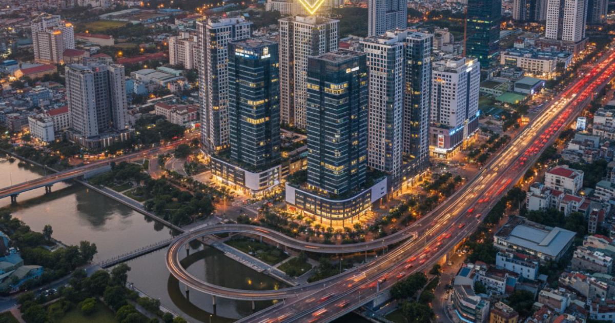 Tiềm năng vị trí chiến lược của khu vực cho thuê văn phòng Nguyễn Xiển