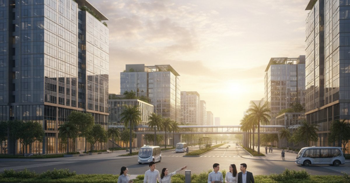 Ưu điểm của các tòa nhà văn phòng tại khu vực Dương Đình Nghệ