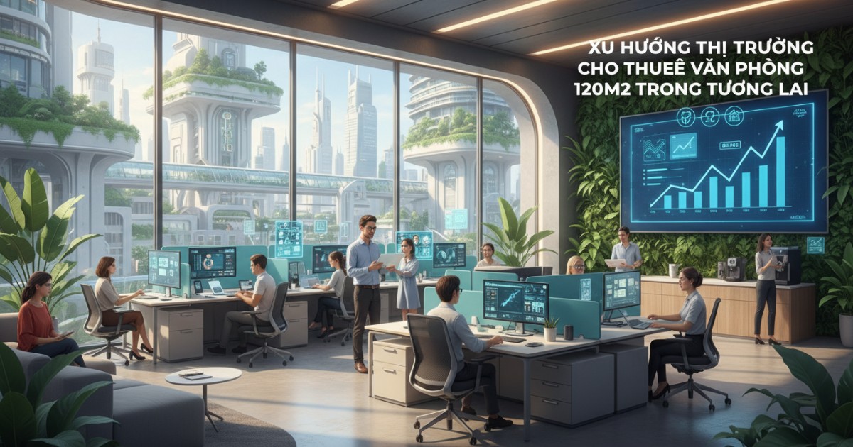 Xu hướng thị trường cho thuê văn phòng 120m2 trong tương lai