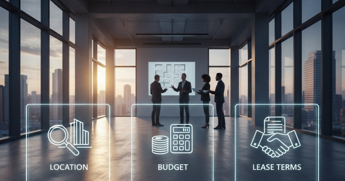 Yếu tố cần lưu ý khi tìm kiếm nơi cho thuê văn phòng 130m2