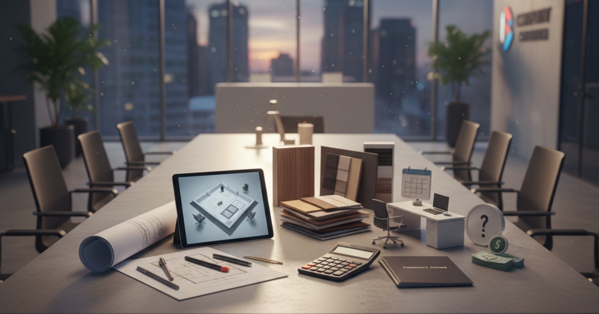 Các yếu tố ảnh hưởng đến báo giá thiết kế nội thất văn phòng