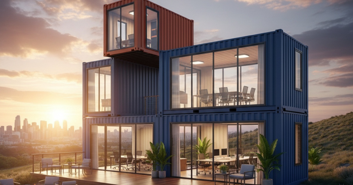 Cách lựa chọn kích thước container văn phòng phù hợp với nhu cầu