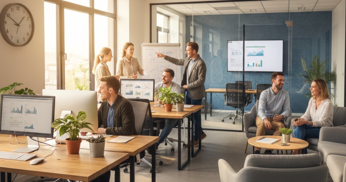 Lợi ích của việc thiết kế văn phòng công ty nhỏ đẹp