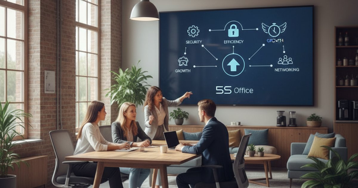 Lợi ích khi sử dụng dịch vụ thuê văn phòng công ty tại 5S Office