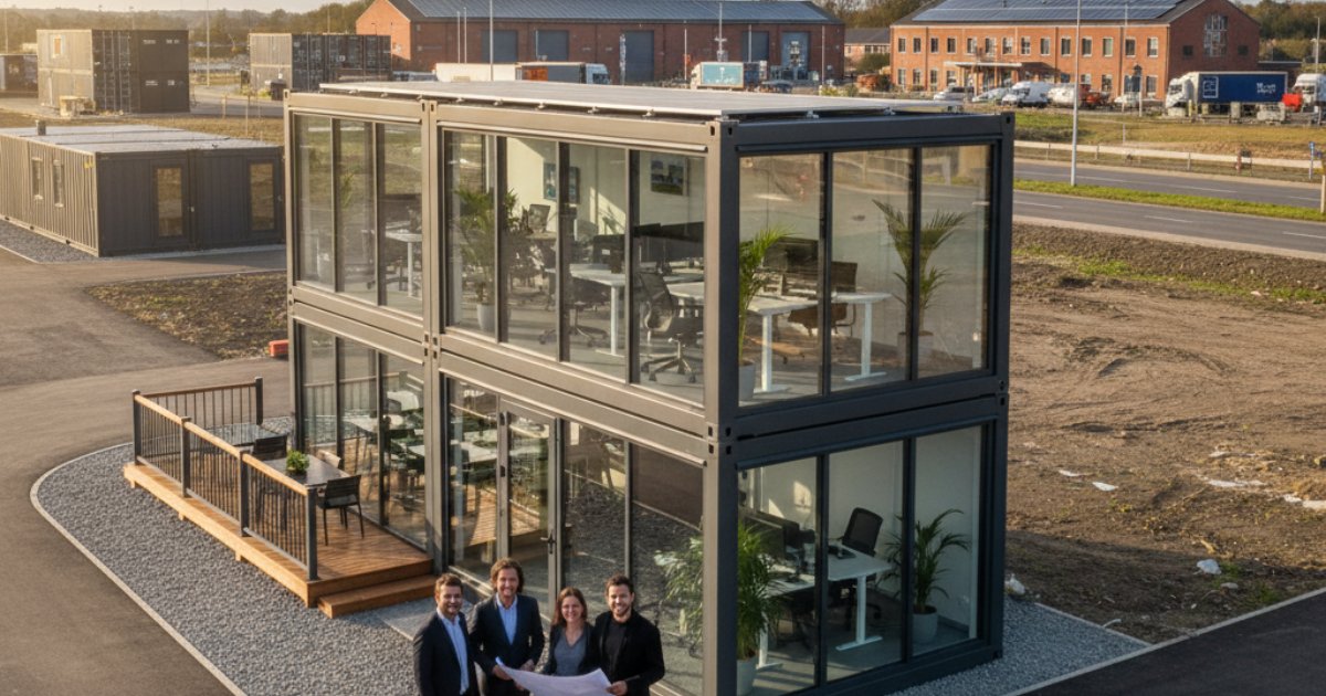 Lợi ích thực tế khi quyết định mua container văn phòng cho doanh nghiệp