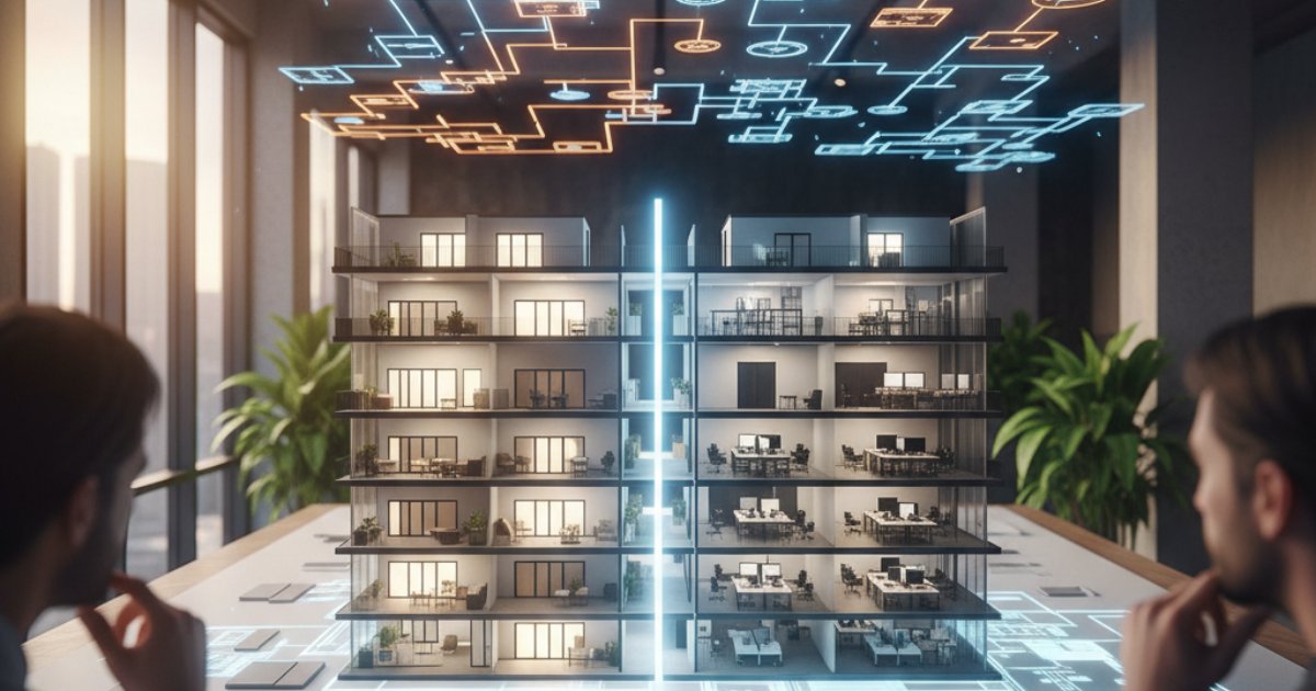 Lưu ý quan trọng khi phân chia công năng nhà ở kết hợp văn phòng