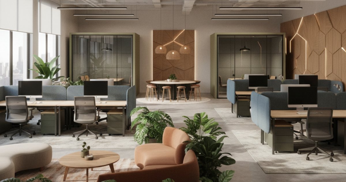 Những xu hướng trang trí nội thất văn phòng nổi bật hiện nay
