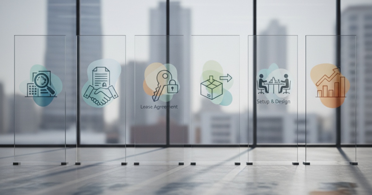 Quy trình các bước cơ bản để thuê văn phòng công ty