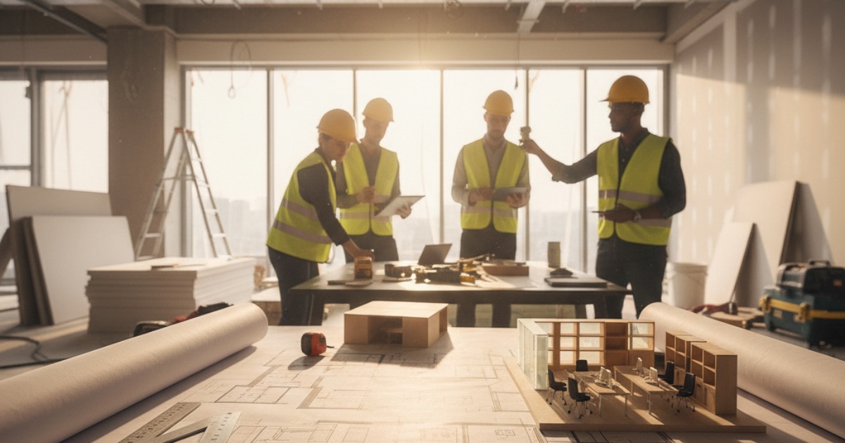 Quy trình hạch toán chi phí thi công nội thất văn phòng cụ thể