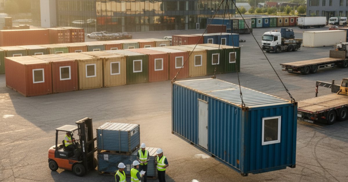 Quy trình mua bán thanh lý container văn phòng cũ chuyên nghiệp