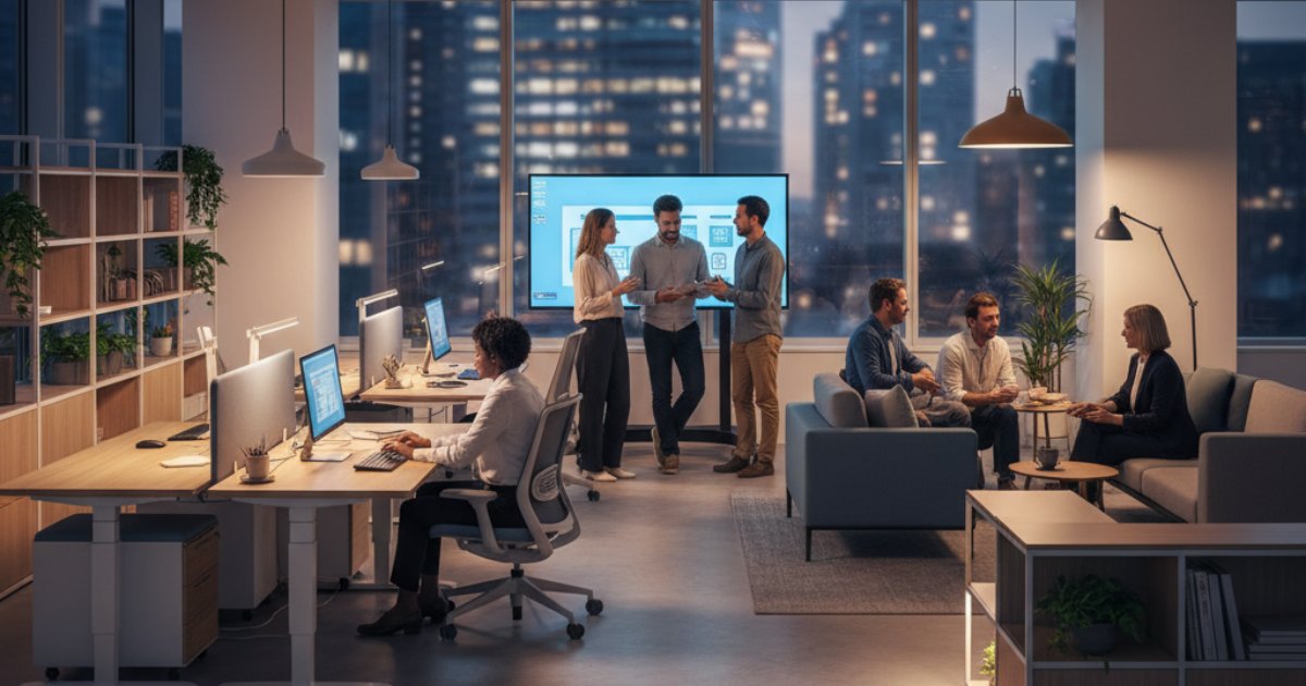 Tầm quan trọng của thiết bị nội thất văn phòng đối với doanh nghiệp