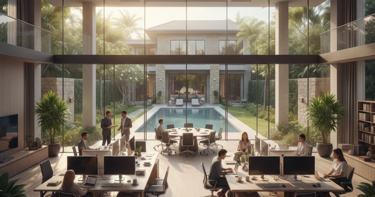 Xu hướng lựa chọn dịch vụ cho thuê biệt thự làm văn phòng hiện nay