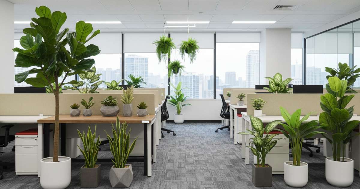 Các loại cây giả văn phòng đẹp và được ưa chuộng nhất hiện nay