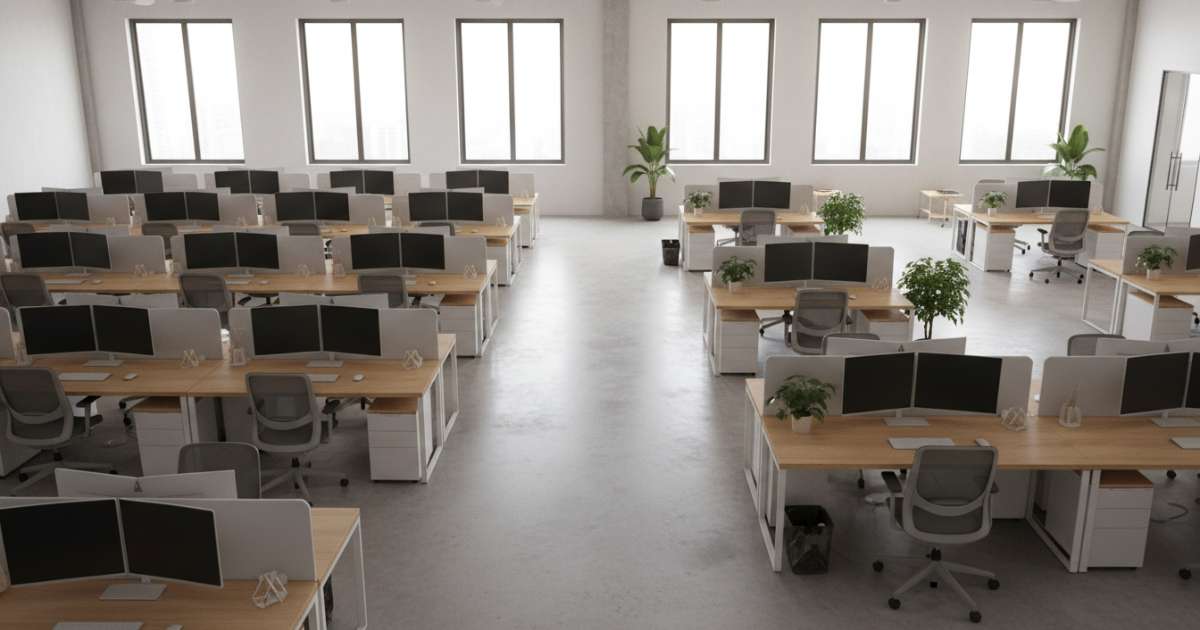 Các mức tiêu chuẩn văn phòng m2 người phổ biến